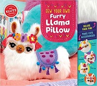 Sew Your Own Furry Llama Pillow Paperback
