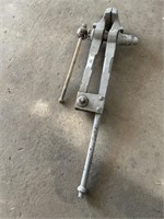 Blacksmith post vise- 6"