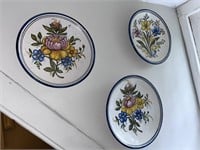 Vintage Del Olmo Telavra Spanish Ceramic Plates-3