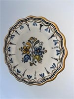 Vintage Telavra Spanish Ceramic Plate  - Mave