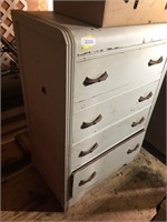 Waterfall Chest of Drawers -Painted White