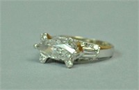 2.20CT DIAMOND MARQUISE RING