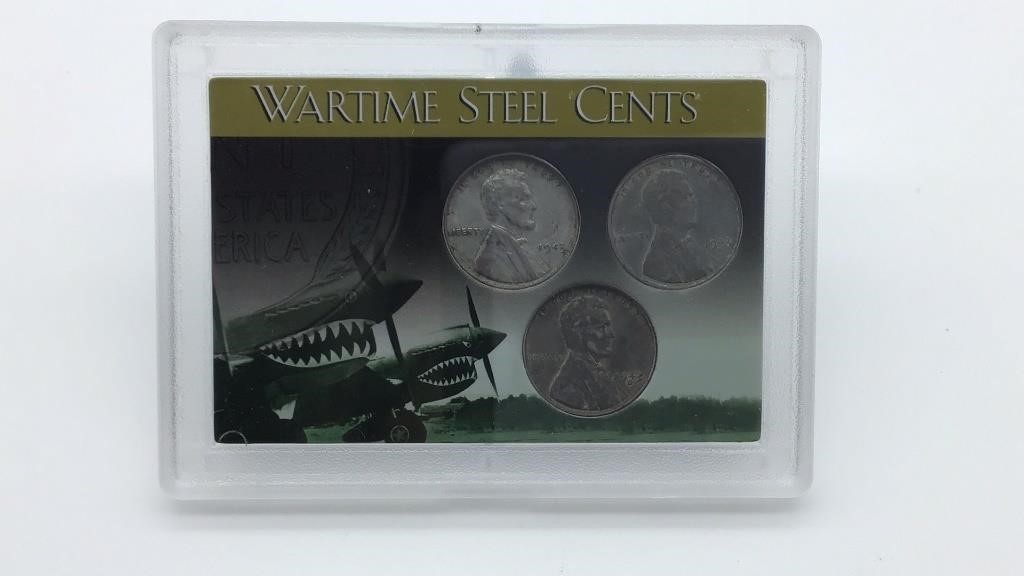 Wartime Steel Cents