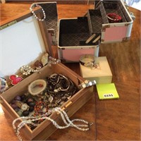 A Caboodle & Costume Jewelry