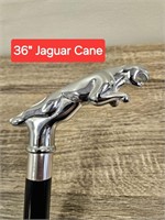 36" Jaguar Walking Cane