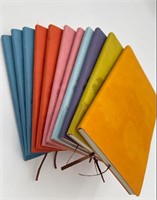 11 Pcs A5 PU Leather Journals Notebook