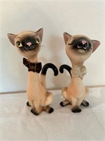 Vintage Norcrest Siamese Cat Figurines