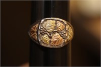 Sterling Mixed Metal Men's Ring