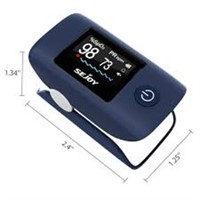 Sejoy Pulse Oximeter Fingertip with Sound Reminder