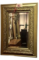 VICTORIAN GOLD PAINTED WALL MIRROR