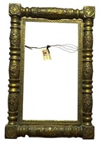 FEDERAL GESSO CARVED FRAME, 19TH C.