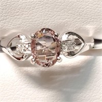 $3200 10K  Diamond(0.76ct) 4Diamond(0.02ct) Ring