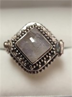 $200 Silver Moonstone Ring