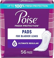 Poise Postpartum Incontinence Pads, Ultimate