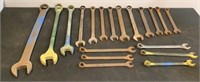 (19) Assorted Combo Wrenches