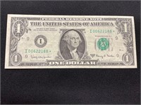 1963A $1 Star Note