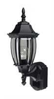 $75.00 Secure Home 1-Light 17.5-in H Black Motion