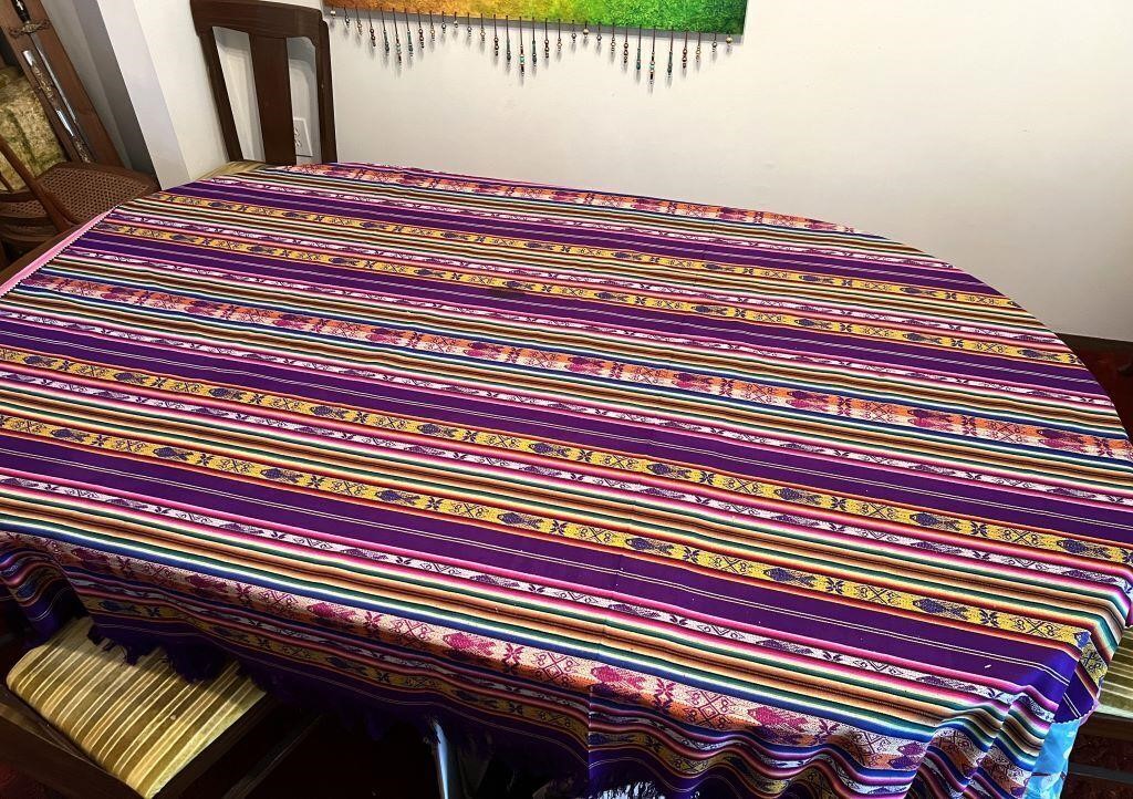VINTAGE INDIAN MAIKY TABLE CLOTH