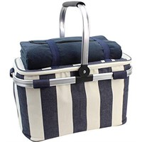 Open Box 25L Insulated Cooler Bag with Foldable Al