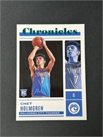 2022 Chronicles Chet Holmgren TEAL Rookie Card
