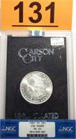 Coin 1881-CC Morgan Silver Dollar   MS-63