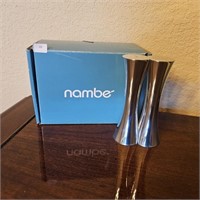 Nambe Kissing Salt & Pepper Shakers W/ Box