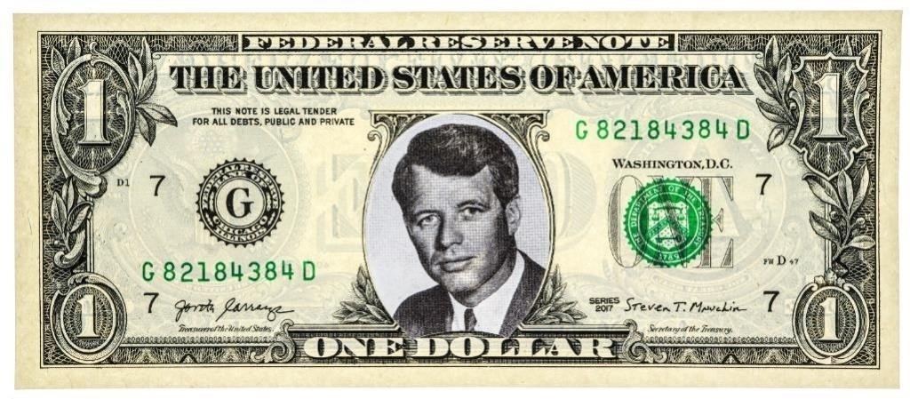 USA Federal Reserve $1.00 "Robert F. Kennedy" Po