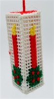 Handmade Needlepoint Candle Ornament