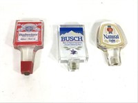 Beer Tap Handles Bud Busch & Natural Light