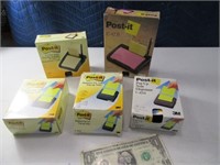 (5) New POST-IT Notes w/ Dispensers
