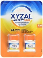 Xyzal Allergy 24 Hour (110 Count) $43