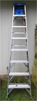 1Werner 8ft aluminum “A” frame step ladder