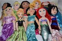11 Disney Store Plush Disney Princesses