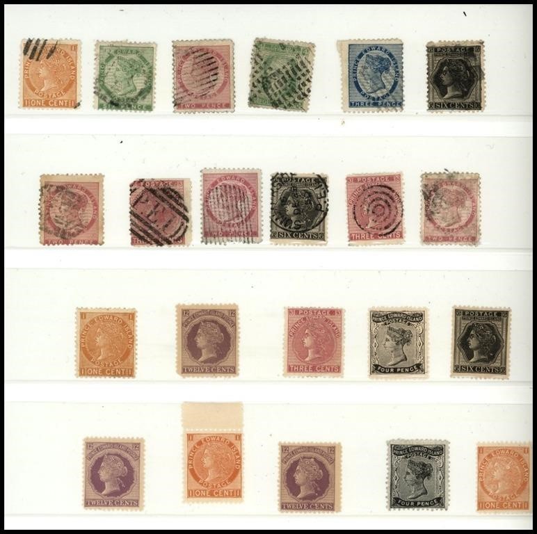 1860's+ NEWFOUNDLAND, PEI, NS, NB STAMP COLLECTION