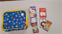 Pokemon lunchbox + cards