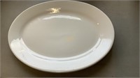 20- American White China Oval Platter