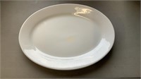 20- American White China Oval Platter