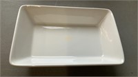 31- 4.5"X7" China White Shallow Bowl