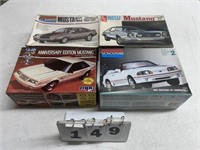 (4) Ford Mustang Models
