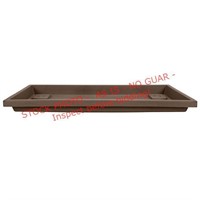 18" Chocolate Venetian Flower Box Tray