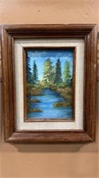 UNTITLED ORIGINAL FRAMED ART SIGNED