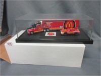 #94 McDonalds Racing Team car and hauler