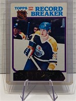 Wayne Gretzky 1980/81 TOPPS Record Breaker