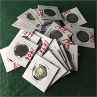 24- Silver Barber Dimes