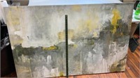 Huge Abstract Canvas Painting