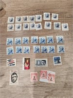 Washing, Kennedy, & other 5 cent stamps