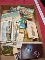 vintage postcards some are written on