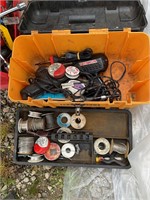 Toolbox of soldering gun and solder
