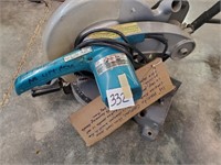 14" Makita Chop saw runs great with carbide blade