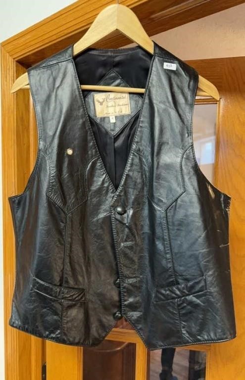 Continental Leather Fashion Vest